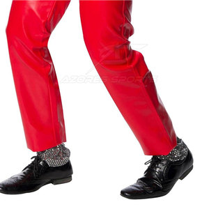 Pantalones de Cuero para Hombre, Elegantes, Corte Recto, Premium, Ligeros, Color Oscuro, Suaves, Cómodos, Duraderos, Diseño Casual y a la Moda - Product Image 5