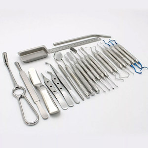 Kit d'instruments parodontaux de qualité supérieure, 33 pièces, instruments chirurgicaux dentaires, implants, orthodontie, acier inoxydable allemand, autoclavable, CE - Product Image 3