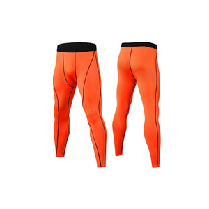 Vêtements de sport pour hommes avec logo personnalisé, faible MOQ, combinaison de compression respirante à séchage rapide en Spandex/Polyester, nouvelle arrivée en vente - Product Image 3