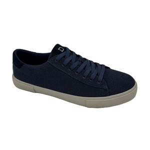 Vietnam Manufacturer High Quality Men's Vulcanized Shoes Cotton Canvas Upper PU Midsole Rubber Outsole Lightweight Fashion Shoes - Product Image 1