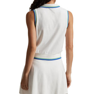 Camiseta Casual sin Mangas para Mujer, al por Mayor, con Logotipo Personalizado Bordado, Transpirable, de Algodón Suave, Estilo Piqué, Abierto en Australia - Product Image 2