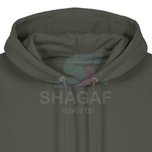 Sweat à capuche streetwear épais de haute qualité, personnalisable avec logo imprimé, design uni, en polaire pour homme, idéal pour l'hiver - Product Image 6