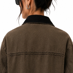 <b>Women</b> Denim <b>Jacket</b> <b>Vintage</b> Style Casual Wear Modern Fashion Durable Quality Custom Made Export Quality Breathable Knitted Autumn - Product Image 6