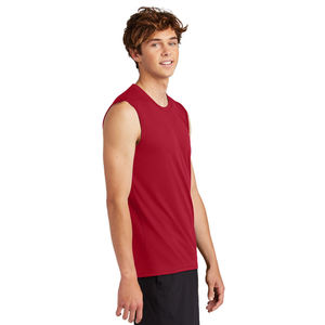 AIFRAN SPORTS เสื้อกล้ามออกกำลังกายฤดูร้อนสำหรับผู้ชายเพาะกาย O-Neck เสื้อกล้ามฟิตเนสเสื้อแขนกุดผ้าฝ้าย/โพลีเอสเตอร์ฮิปฮอป - Product Image 3
