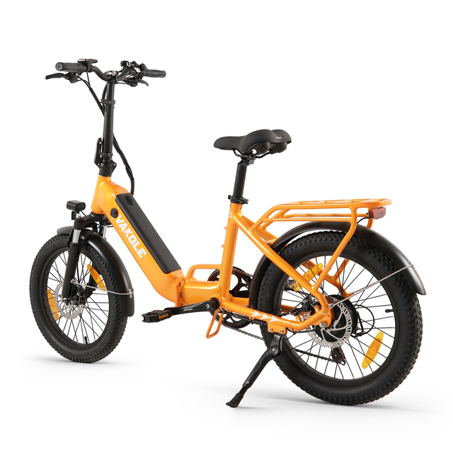 VT4 250W 36V EU Standard Folding Electric Bike Lithium Battery 13Ah 468Wh 20x3.0 Fat Tire Urban City 7 Speed Electronic
