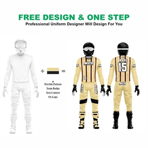 Nuevo Conjunto de Motocross para Hombre, Diseño Vintage, Sublimación, Jersey y Pantalones de Carreras MX, Tela de Nailon y Poliéster de Alta Calidad - Product Image 2