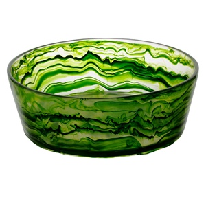 Bol et plat en résine écologique faits à la main, couleur personnalisée, lavable au lave-vaisselle, pour les fêtes et la maison, origine indienne - Product Image 1