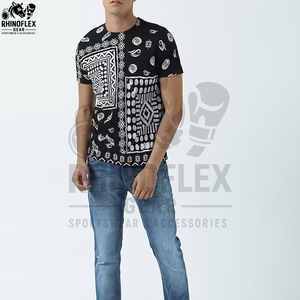 Camisetas de Hombre Holgadas de Gran Tamaño, Recién Llegadas, con Logotipo Impreso Personalizado en DTF, Manga Corta, 100% Algodón, Transpirables, de Secado Rápido, Estilo Hip Hop - Product Image 4