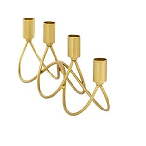 Candélabre de table en fer forgé Utilisation de qualité supérieure Maison Hôtel Restaurant Et Bureau Mariages Décor Dernier Design Unique Meilleur - Product Image 3