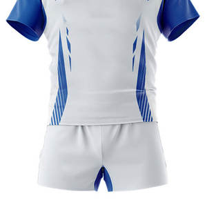 Uniformes de Rugby de Manga Corta Transpirables con el Diseño Más Reciente de 2026, MOQ Bajo, Nueva Llegada, Nombre del Equipo Impreso Personalizado para Unisex - Product Image 5
