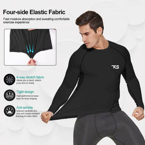 Camiseta de Compresión Deportiva Personalizada, Tejido Elástico Transpirable con Diseño Ajustado y Movimiento Fácil - Product Image 4
