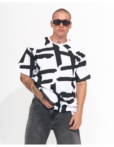 mens oversized drop shoulder t shirt loose fit heavy cotton streetwear blank tshirt custom logo manufacturer supplier bulk - Product Image 2