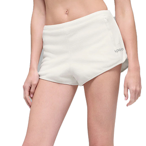 Conjunto de Sudadera y Pantalones Cortos de Polar Premium para Mujer, Conjunto de 2 Piezas, Polar de Poliéster Acogedor para Invierno, Personalizado OEM, Marca Privada - Product Image 4