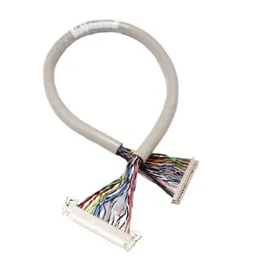Automobil/Medizin verwendet Kunden spezifisches Abschirm kabel JST DF14 LVDS-Kabel baugruppe