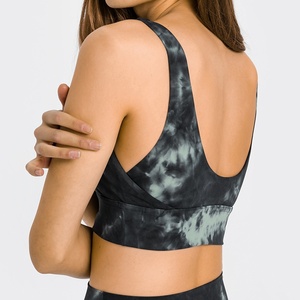 Soutiens-gorge de sport pour femmes très demandés, faible MOQ et qualité supérieure, prix bas, dos nageur, anti-rétrécissement, rembourrés, pour adultes - Product Image 6