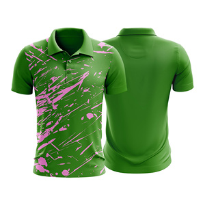 Ropa Deportiva de Cricket Personalizada, Impresión Digital a Todo Color, Jersey de Cricket Personalizado, Mezcla de Algodón/Poliéster, Manga Corta - Product Image 2