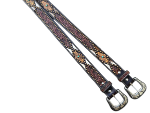 Cinturón de Cuero Vacuno Hecho a Mano, Estilo Western, con Hebilla de Acero, para Aventuras al Aire Libre - Product Image 4