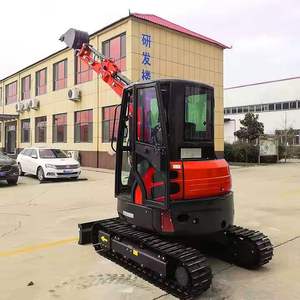 2026 Free Shipping for Mini Excavator Koop Engine Eaton Hydraulic Motor 1 Ton Crawler <b>Micro</b> Digger Farm High Digging Power Sale - Product Image 1