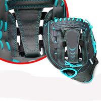 Guantes de Béisbol para Receptor con Logotipo Personalizado de Alta Calidad / Guantes de Piel de Cabra para Lanzador Zurdo al por Mayor, Servicio Personalizado OEM