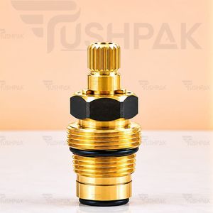 Conjunto de accesorios de latón con rosca NPT exclusivo, pieza de repuesto de válvula duradera para sistemas de plomería - Product Image 1