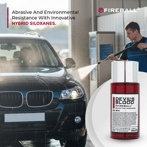 Revêtement céramique Fireball Devils Blood SiO2 105ml (3 flacons de 35ml) Durabilité 3 ans Finition brillante haute réflectivité - Product Image 2