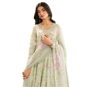 Shalwar Kameez de 3 piezas de alta calidad para damas _ Shalwar Kameez pakistaní informal con color personalizado para mujeres - Product Image 1