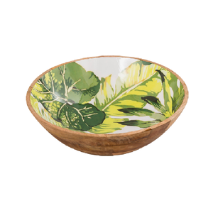 Best Quality Elegance Wood Salad <b>Serving</b> Bowl <b>Set</b> Wooden Tableware For Soup Fruit Salad <b>Dishes</b> Plates Party Handmade - Product Image 1