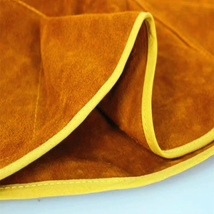 Capuche de soudeur en cuir de vachette résistant aux hautes températures, ignifuge, anti-éclaboussures, isolation thermique, vêtement de sécurité - Product Image 3