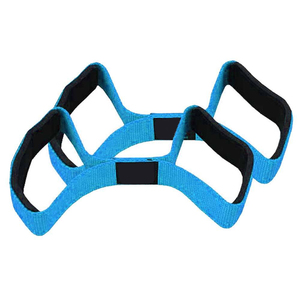 Figure 8 Heavy Duty Powerlifting Straps Professional Cotton Neoprene Adjustable Lightweight Eco-Friendly Wrist Support for - Product Image 2