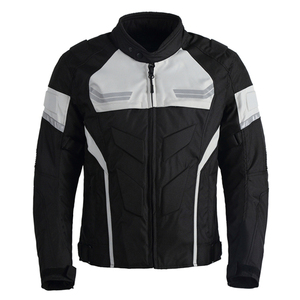 Impact Resistant <b>Biker</b> <b>Jacket</b> Waterproof CE Level Armor <b>Jacket</b> with Reflective Panels for All Weather Riding Night Safety - Product Image 1