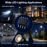FYX Stock OC5010B ESOP-8 5.5V-60V 2.5A Circuit intégré pilote de courant constant pour LED, avec MOS de puissance intégré et puce d'éclairage à gradation analogique PWM