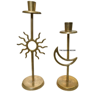 Elegante Portavelas de Diseño para Bodas y Eventos, con Acabado Dorado en Concreto, Jarra para Velas Única y Sofisticada - Product Image 6