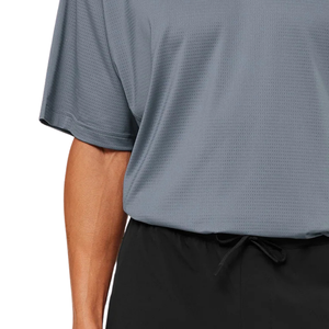 Camiseta Deportiva Táctica Extra Grande para Hombre, Transpirable, de Alto Rendimiento, Holgada, para Entrenamiento, Color Azul Hierro - Product Image 5