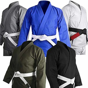 Custom Pearl Weave 100% Cotton BJJ Gi Uniform Training Jiu Jitsu Uniform Kimono with Embroidered Logo Custom Color & Unisex OEM - Product Image 1