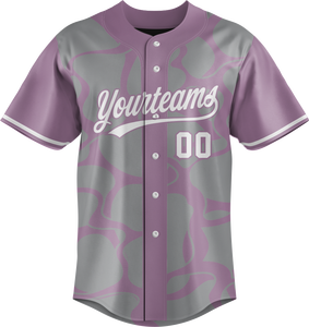 T-shirt de baseball imprimé respirant 100 % polyester 180 grammes, personnalisable, manches courtes, col en V, broderie de logo d'équipe sur mesure - Product Image 4