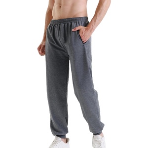 Streetwear de logo imprimé de haute qualité personnalisé 100% coton surdimensionné mode coupe ample automne pantalons de survêtement hommes pantalons - Product Image 2