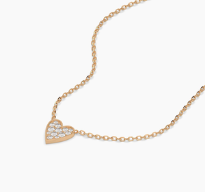 Collier pendentif en or blanc 18 carats avec diamant cultivé en laboratoire, certifié IGI, vintage, pour femme, cadeau - Product Image 2