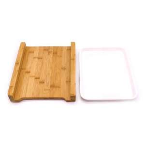 Tabla de cortar multiusos de bambú con ranura para jugos |   Tabla de Cortar Ideal para Preparar Carne, Verduras y Frutas - Product Image 3