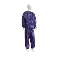 Combinaison de sauna d'entraînement en PVC durable de haute qualité pour hommes et femmes, idéale pour la perte de poids et l'exercice à domicile