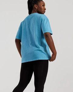 Vestido Camiseta al por Mayor de Calidad Premium, Transpirable y Ligero para Mujer, Camisetas Nuevas, Ajustadas, de Manga Corta, Lisas - Product Image 5