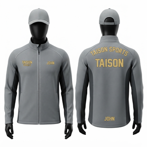 Unisex Golf Training Pullover <b>Hooded</b> <b>Fleece</b> <b>Jacket</b> 240 GSM Stretch Polyester/Rayon Solid Custom Embroidery Team Logo Front - Product Image 1