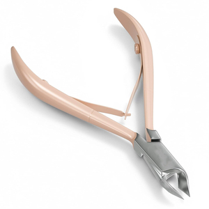 Latest Trendy Product Rose Gold/Peach Color Coated Cuticle Nipper Professional Stainless Steel Nail Art Trimmer for Women - Product Image 1