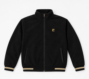 Chaqueta Bomber Premium con Cuello Alto y Logotipo Frontal con Cierre - Product Image 3