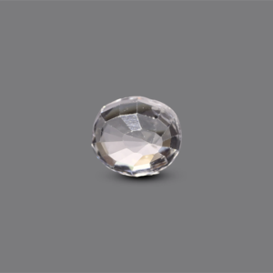 Loose Cubic Zirconia Gemstone 4.7 Carat White for Fine Jewelry - Product Image 2