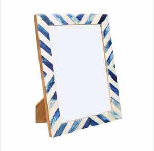 Marco de fotos artesanal de lujo con incrustaciones de hueso natural, material de madera, hecho a mano, decorativo para sala de estar, a precio de mayorista. - Product Image 6