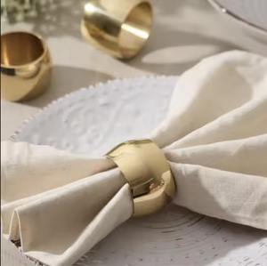 Decorative Finish <b>Metal</b> Napkin <b>Ring</b> <b>For</b> Dining Table Decoration And Dining Use - Product Image 3