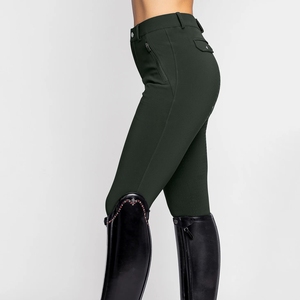 High Quality 4-way Stretch Horse Riding Breeches <b>Leggings</b> Tights <b>Equestrian</b> Wear Pants on Technical Fabric with Soft Feel - Product Image 5