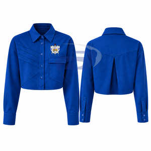 Blusa Formal Moderna para Mujer de la Hermandad Sigma Gamma Rho, Camisa de Trabajo Profesional con Botones, Camiseta Informal de Oficina - Product Image 3