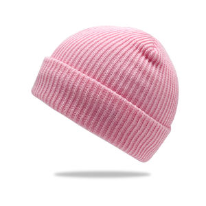 Bonnet de pêcheur en acrylique pour enfants, prix usine, épais et chaud, tricoté, logo personnalisé disponible - Product Image 5