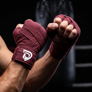 ผ้าพันมือป้องกัน Dumela Cotton แบบสั่งทำพิเศษ ทนทาน สำหรับมวยไทย MMA คิกบ็อกซิ่ง ฝึกซ้อมต่อสู้ ขนาด L - Product Image 2